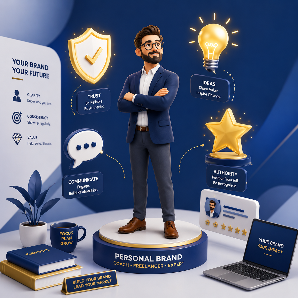 چطور با محتوا اعتماد بسازیم و برند شخصی قدرتمند ایجاد کنیم؟ چطور با محتوا اعتماد بسازیم و برند شخصی قدرتمند ایجاد کنیم؟