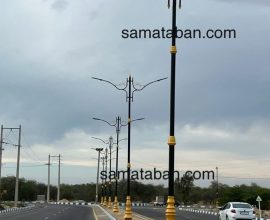 پایه چراغ خیابانی
